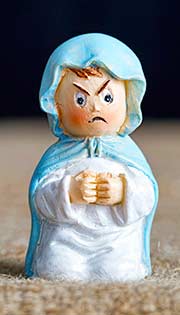 Angry Mary from the Negativity Scene